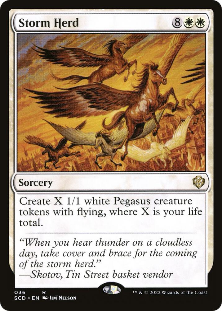 Storm Herd 36 (Starter Commander Decks)  | Good Games Adelaide SA