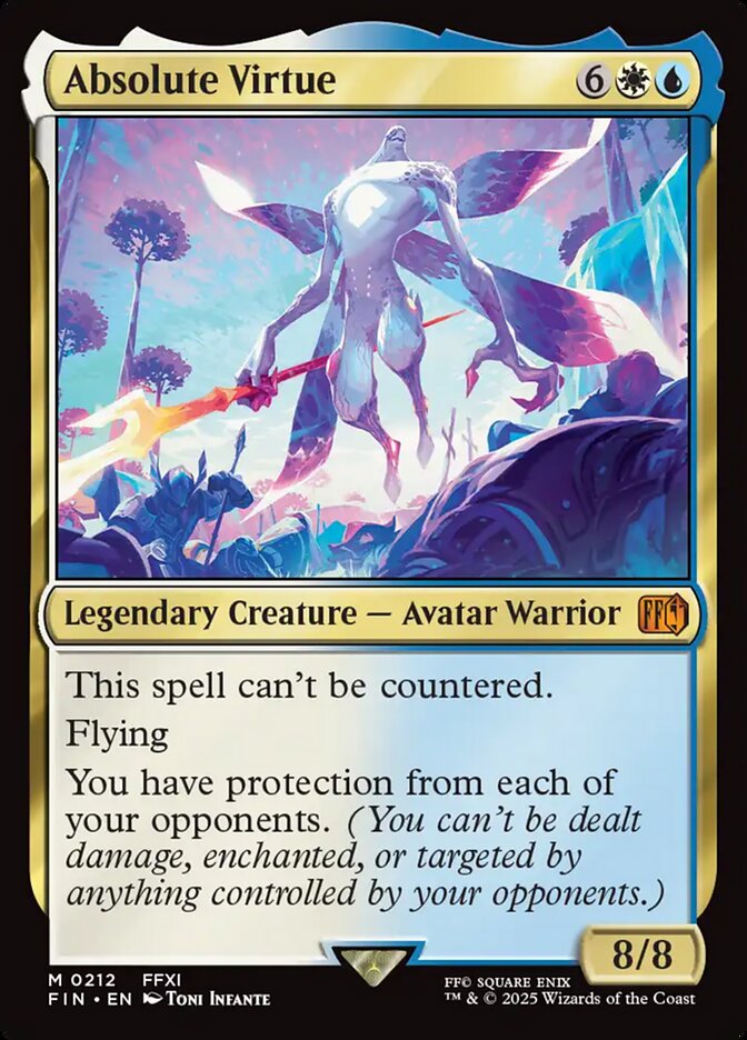 Absolute Virtue 212 (FINAL FANTASY)  - Foil | Good Games Adelaide SA
