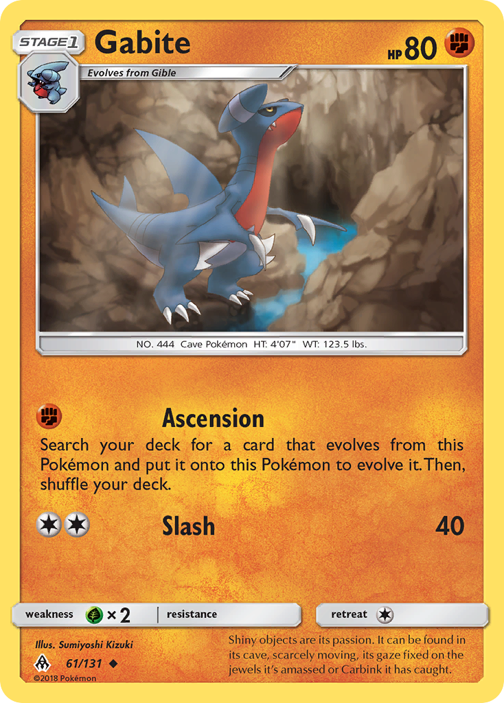 Gabite (61/131) [Sun & Moon: Forbidden Light] | Good Games Adelaide SA
