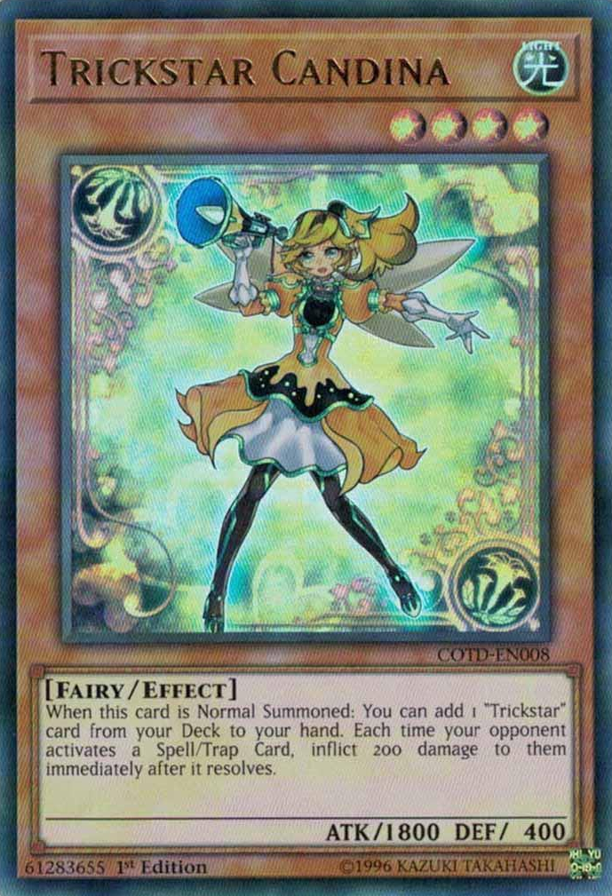 Trickstar Candina [COTD-EN008] Ultra Rare | Good Games Adelaide SA