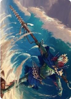 Tazeem Roilmage Art Card 51 (Art Series: Zendikar Rising)  | Good Games Adelaide SA