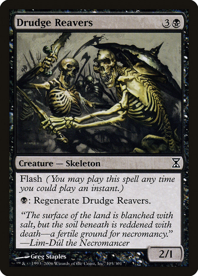 Drudge Reavers 105 (Time Spiral)  - Foil | Good Games Adelaide SA