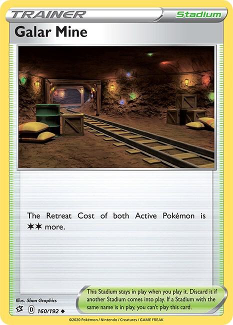 Galar Mine 160/192 (SWSH02: Rebel Clash)  | Good Games Adelaide SA