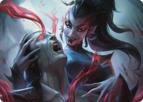 Exsanguinate Art Card 17 (Art Series: Commander Masters)  | Good Games Adelaide SA