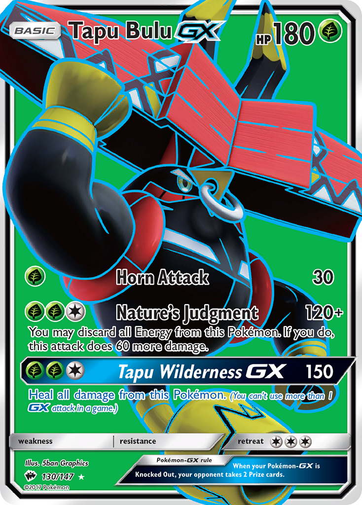Tapu Bulu GX (130/147) [Sun & Moon: Burning Shadows] | Good Games Adelaide SA