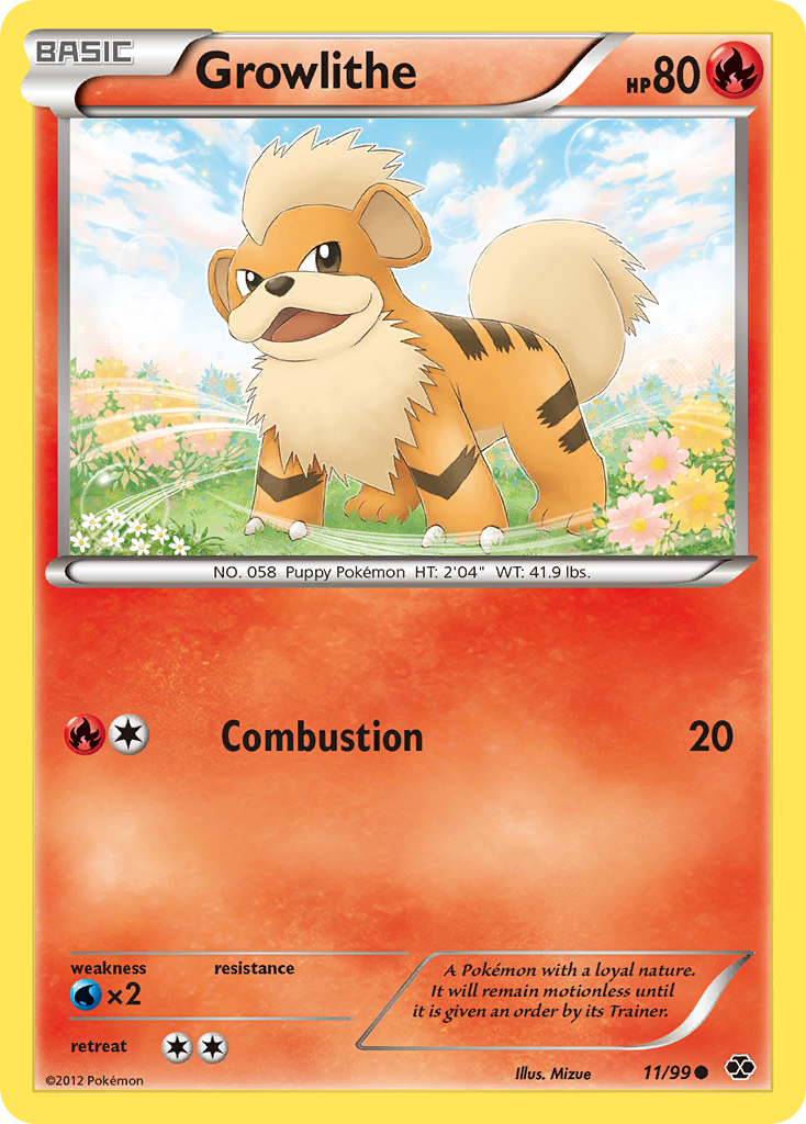 Growlithe (11/99) [Black & White: Next Destinies] | Good Games Adelaide SA