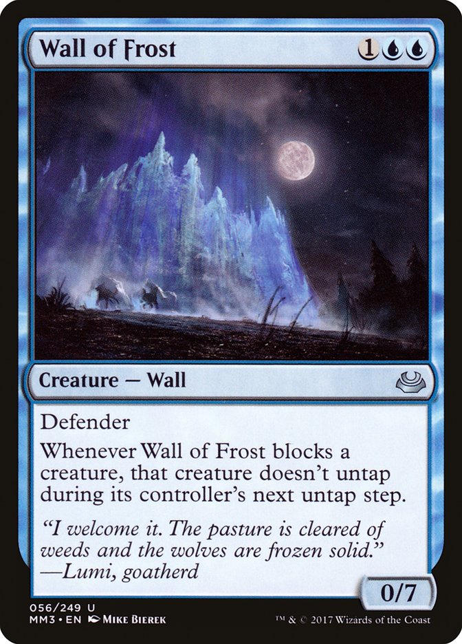 Wall of Frost [Modern Masters 2017] | Good Games Adelaide SA