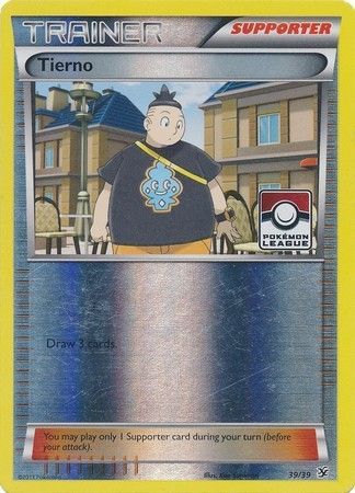 Tierno (39/39) (League Promo) [XY: Kalos Starter Set] | Good Games Adelaide SA