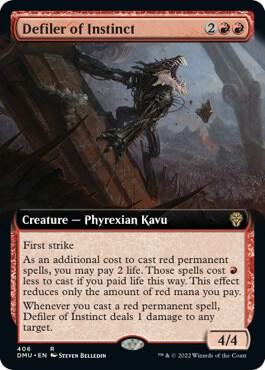 Defiler of Instinct Extended Art 406 (Dominaria United)  | Good Games Adelaide SA