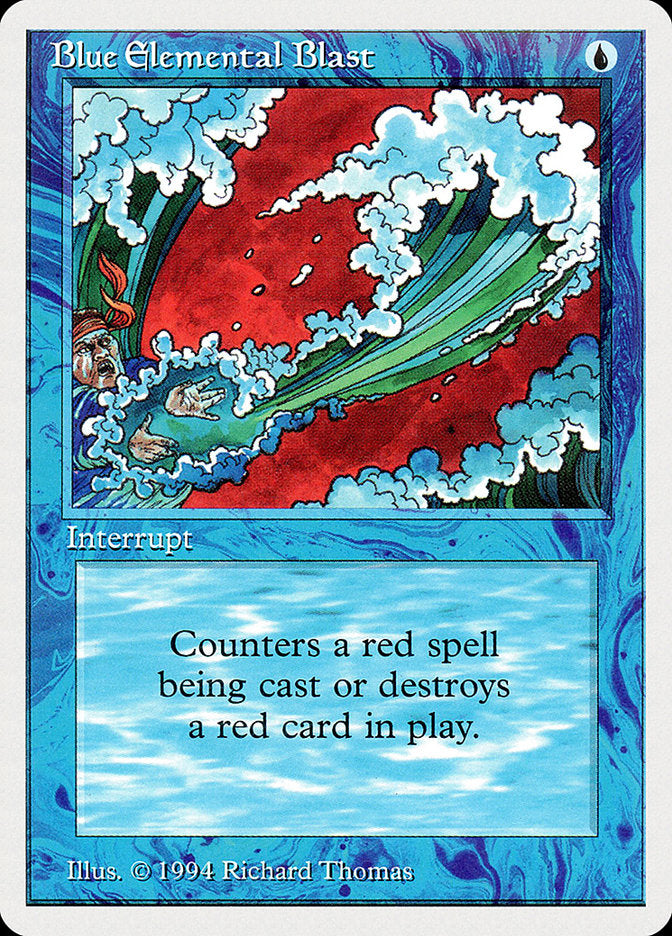 Blue Elemental Blast [Summer Magic / Edgar] | Good Games Adelaide SA
