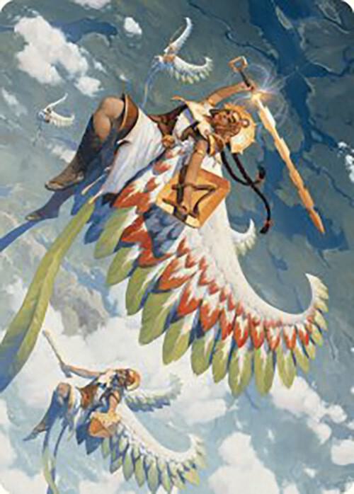 Resplendent Angel Art Card 5 81 5 (Art Series: The Lost Caverns of Ixalan)  | Good Games Adelaide SA