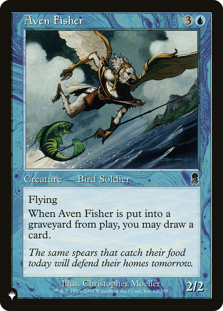Aven Fisher [The List Reprints] | Good Games Adelaide SA