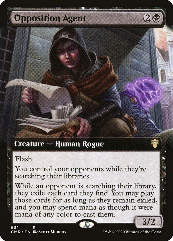 Opposition Agent 651 (Commander Legends)  - Extended Art Foil | Good Games Adelaide SA