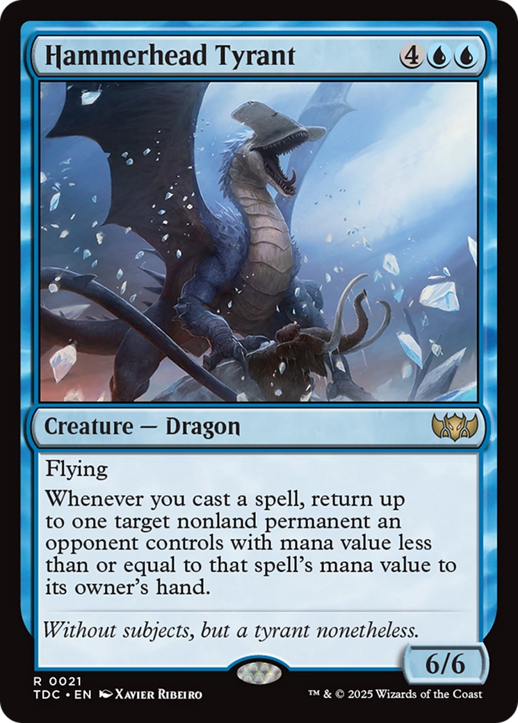 Hammerhead Tyrant [Tarkir: Dragonstorm Commander] | Good Games Adelaide SA