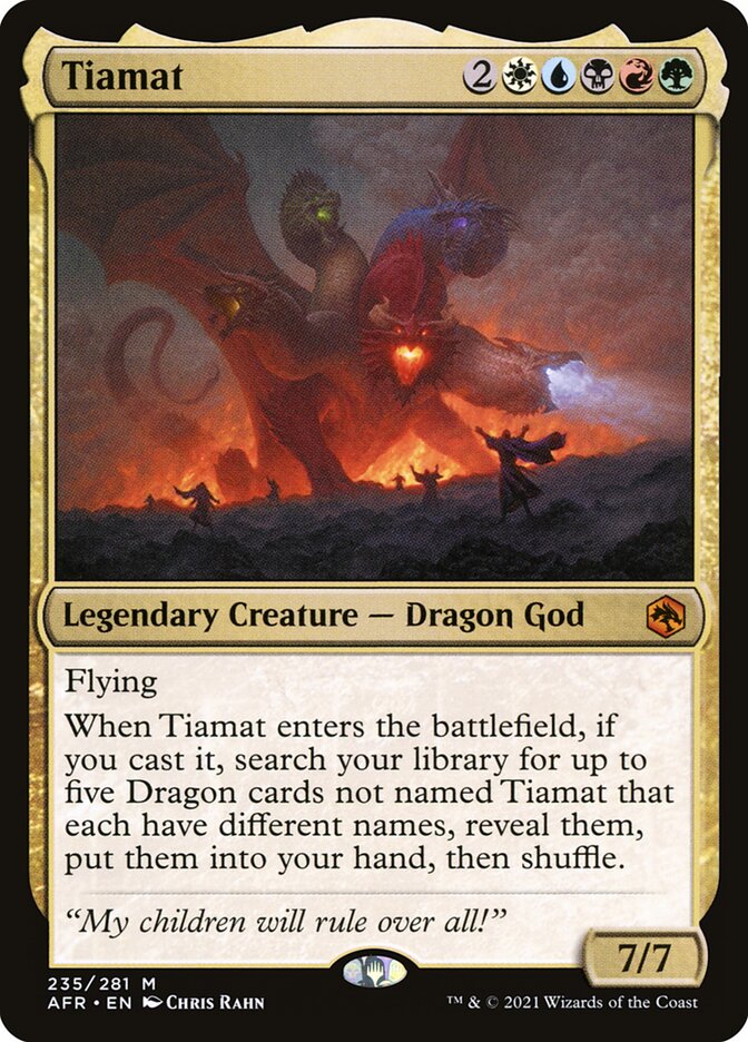 Tiamat 235 (Adventures in the Forgotten Realms)  | Good Games Adelaide SA