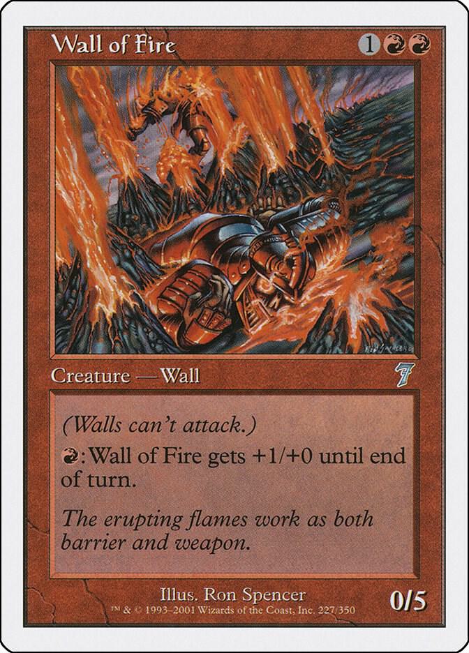 Wall of Fire 227 (7th Edition)  | Good Games Adelaide SA
