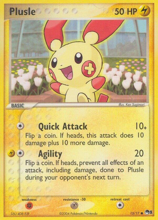 Plusle 013/017 (POP Series 1)  | Good Games Adelaide SA