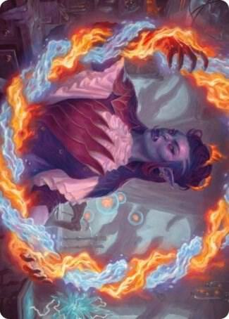 Rootha Mercurial Artist Art Card 38 (Art Series: Strixhaven)  | Good Games Adelaide SA