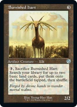 Burnished Hart 8 (The Brothers' War: Retro Frame Artifacts)  | Good Games Adelaide SA