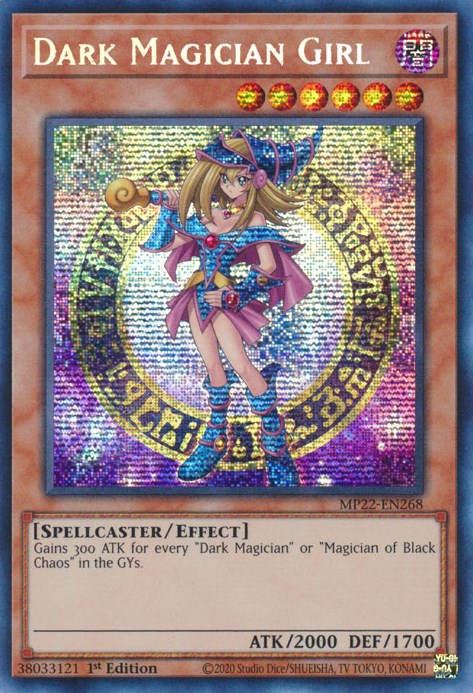 Dark Magician Girl [MP22-EN268] Prismatic Secret Rare | Good Games Adelaide SA