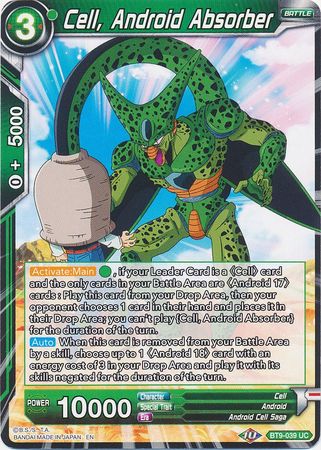 Cell, Android Absorber [BT9-039] | Good Games Adelaide SA