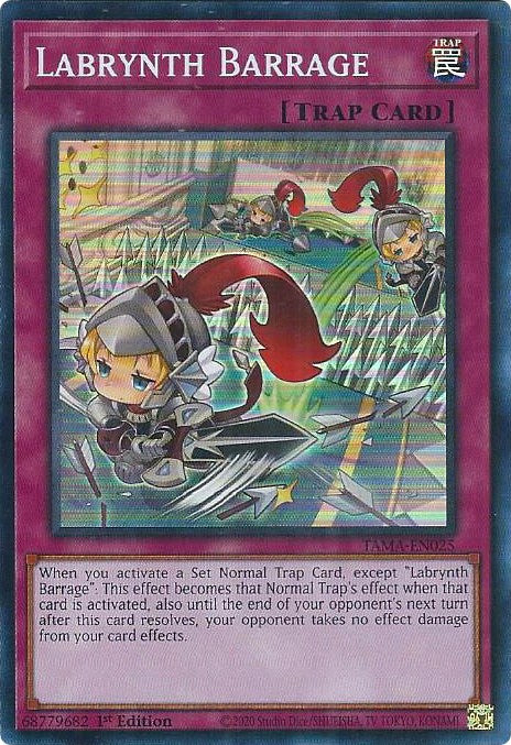 Labrynth Barrage [TAMA-EN025] Super Rare | Good Games Adelaide SA