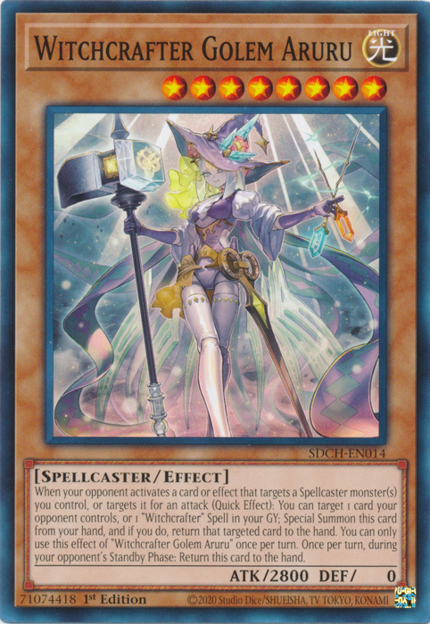 Witchcrafter Golem Aruru [SDCH-EN014] Common | Good Games Adelaide SA