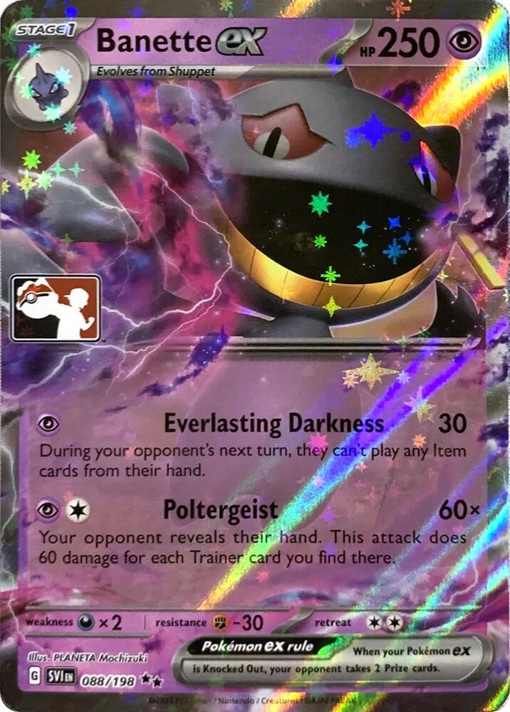Banette ex Series 3 088/198 (Prize Pack Series Cards)  - Holofoil | Good Games Adelaide SA
