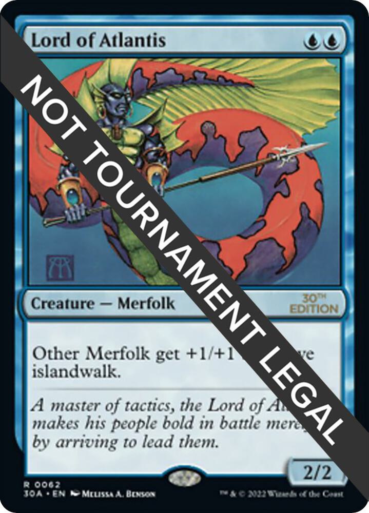 Lord of Atlantis 62/594 (30th Anniversary Edition)  | Good Games Adelaide SA