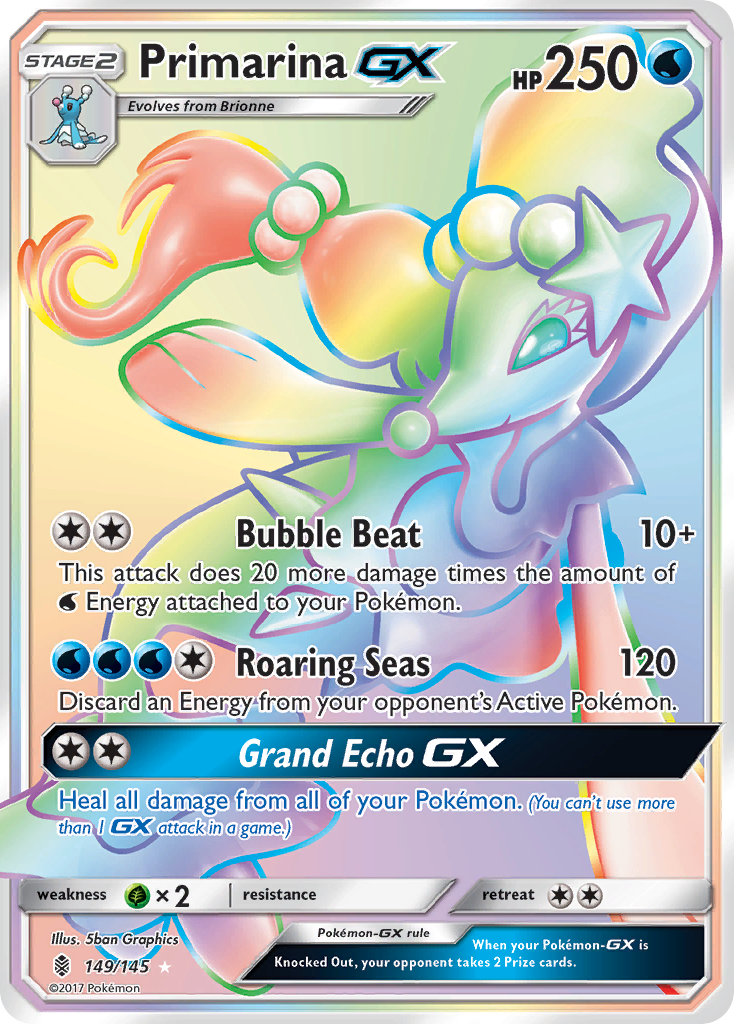 Primarina GX (149/145) [Sun & Moon: Guardians Rising] | Good Games Adelaide SA