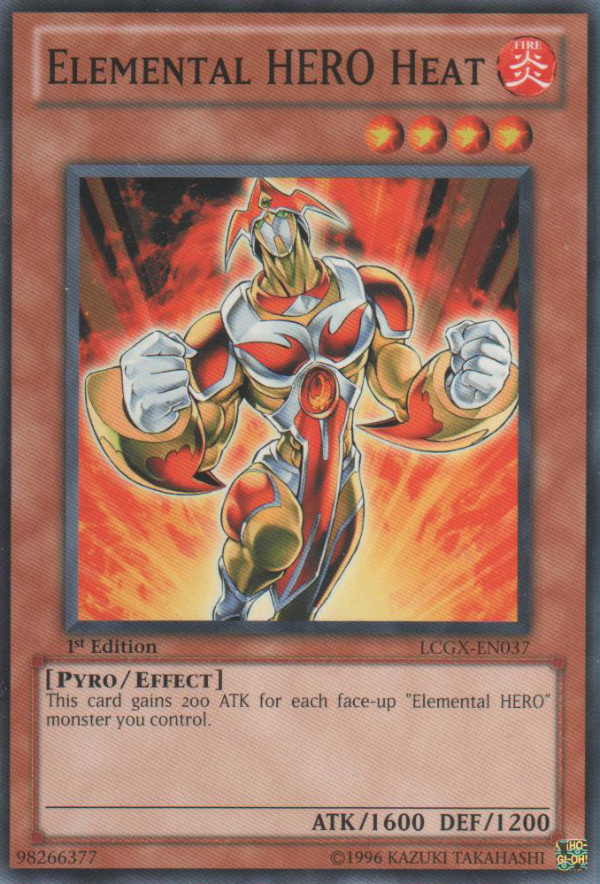 Elemental HERO Heat [LCGX-EN037] Common | Good Games Adelaide SA