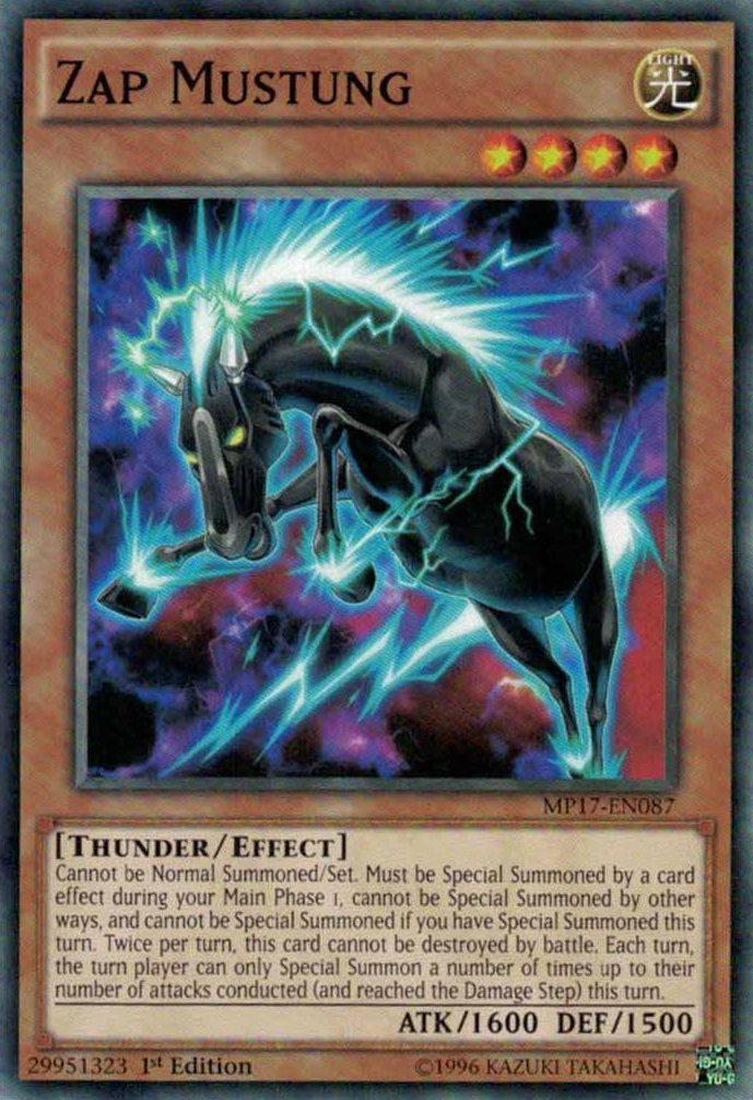 Zap Mustung [MP17-EN087] Common | Good Games Adelaide SA
