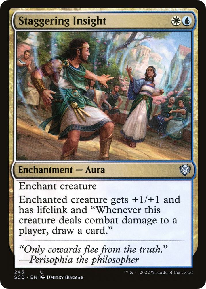 Staggering Insight 246 (Starter Commander Decks)  | Good Games Adelaide SA