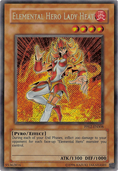 Elemental Hero Lady Heat [PP02-EN008] Secret Rare | Good Games Adelaide SA