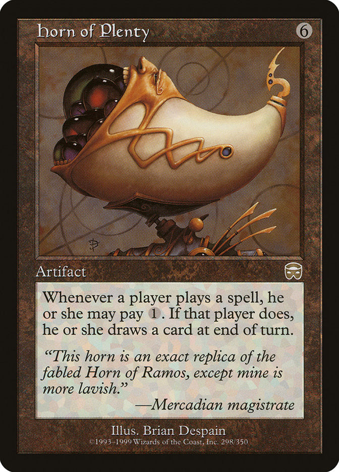Horn of Plenty 298 (Mercadian Masques)  - Foil | Good Games Adelaide SA