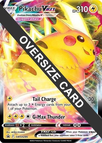 Pikachu VMAX SWSH286 SWSH286 (Jumbo Cards)  - Holofoil | Good Games Adelaide SA