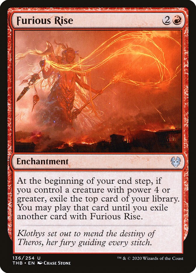 Furious Rise [Theros Beyond Death] | Good Games Adelaide SA