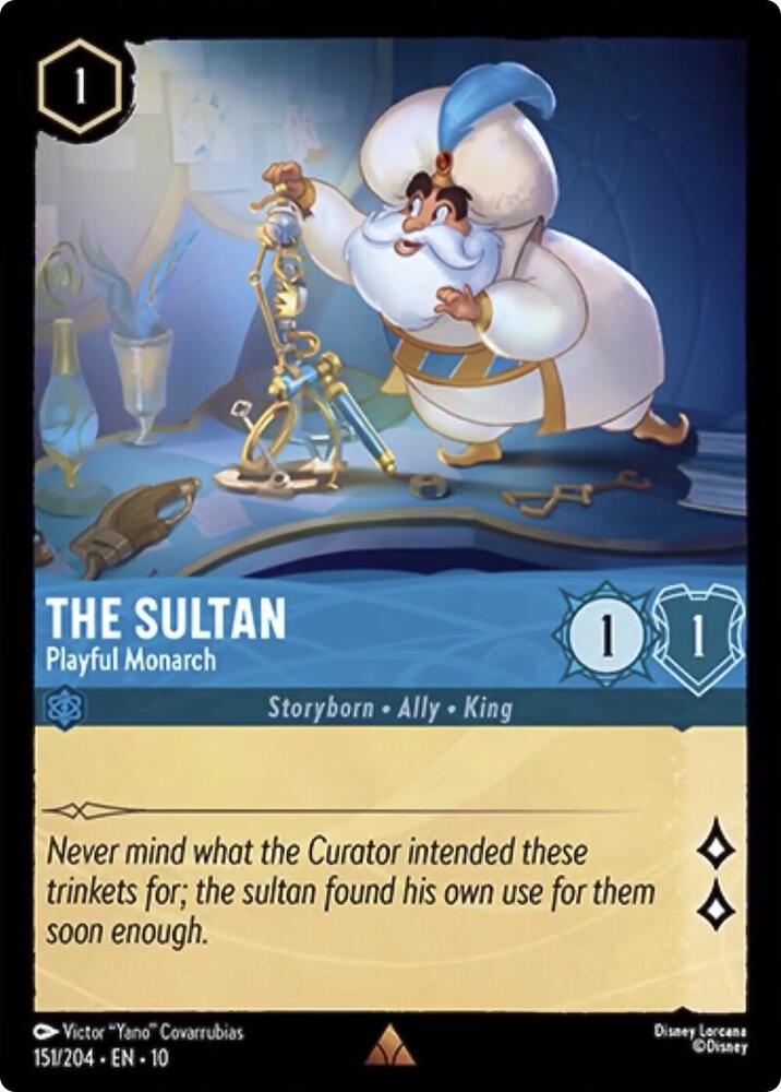 The Sultan Playful Monarch 151/204 (Whispers in the Well)  | Good Games Adelaide SA