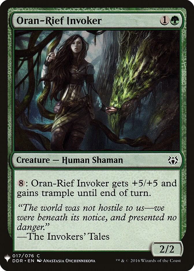 Oran Rief Invoker 17 (The List Reprints)  | Good Games Adelaide SA