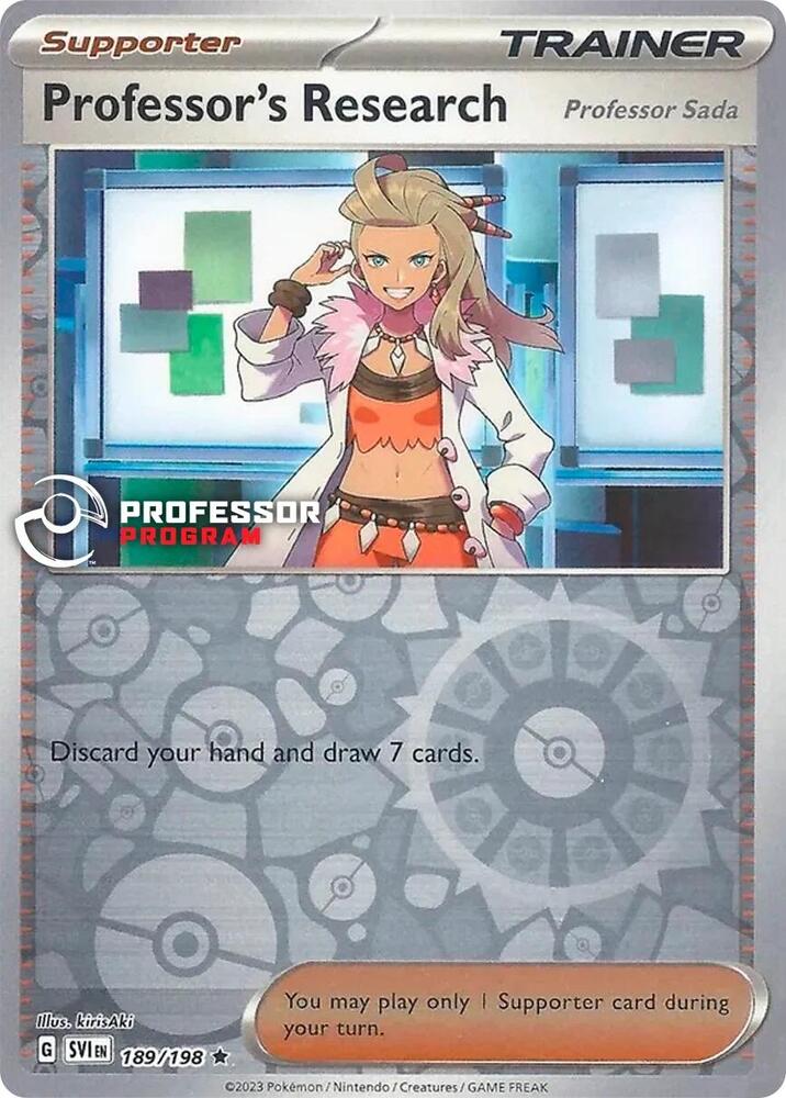 Professor's Research 189/198 (Professor Program Promos)  - Reverse Holofoil | Good Games Adelaide SA