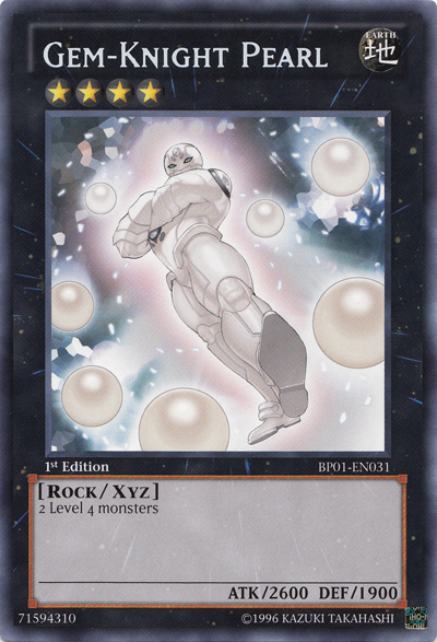 Gem-Knight Pearl [BP01-EN031] Rare | Good Games Adelaide SA