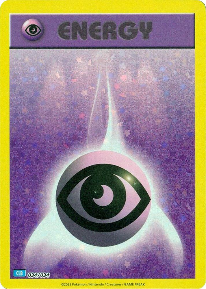 Basic Psychic Energy 034/034 (Trading Card Game Classic)  | Good Games Adelaide SA