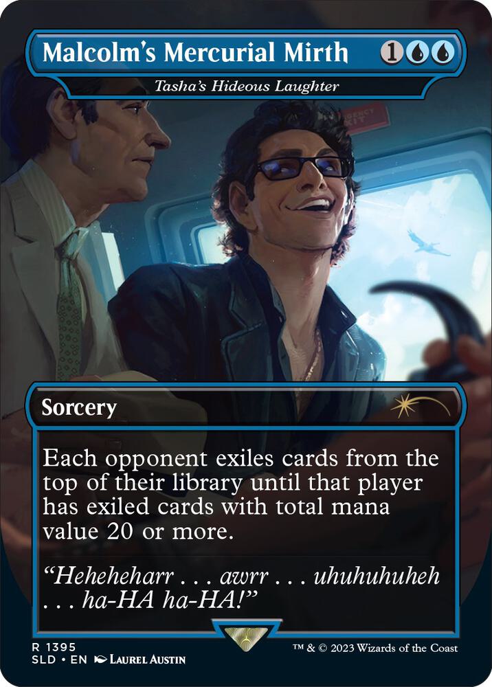 Malcolms Mercurial Mirth Tashas Hideous Laughter 1395 (Secret Lair Drop Series)  | Good Games Adelaide SA