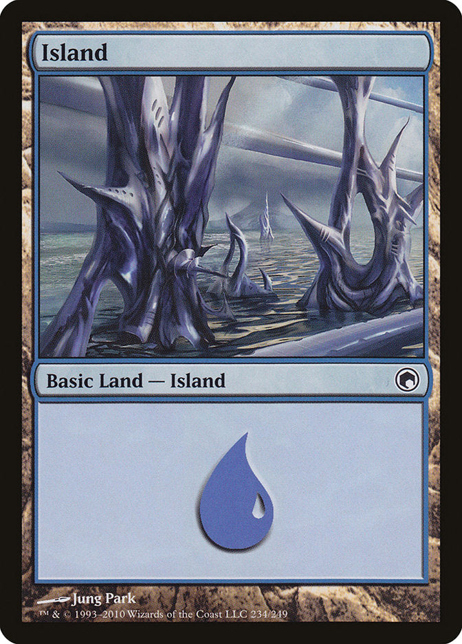 Island (234) [Scars of Mirrodin] | Good Games Adelaide SA