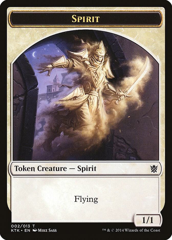 Spirit Token 2 (Khans of Tarkir)  | Good Games Adelaide SA
