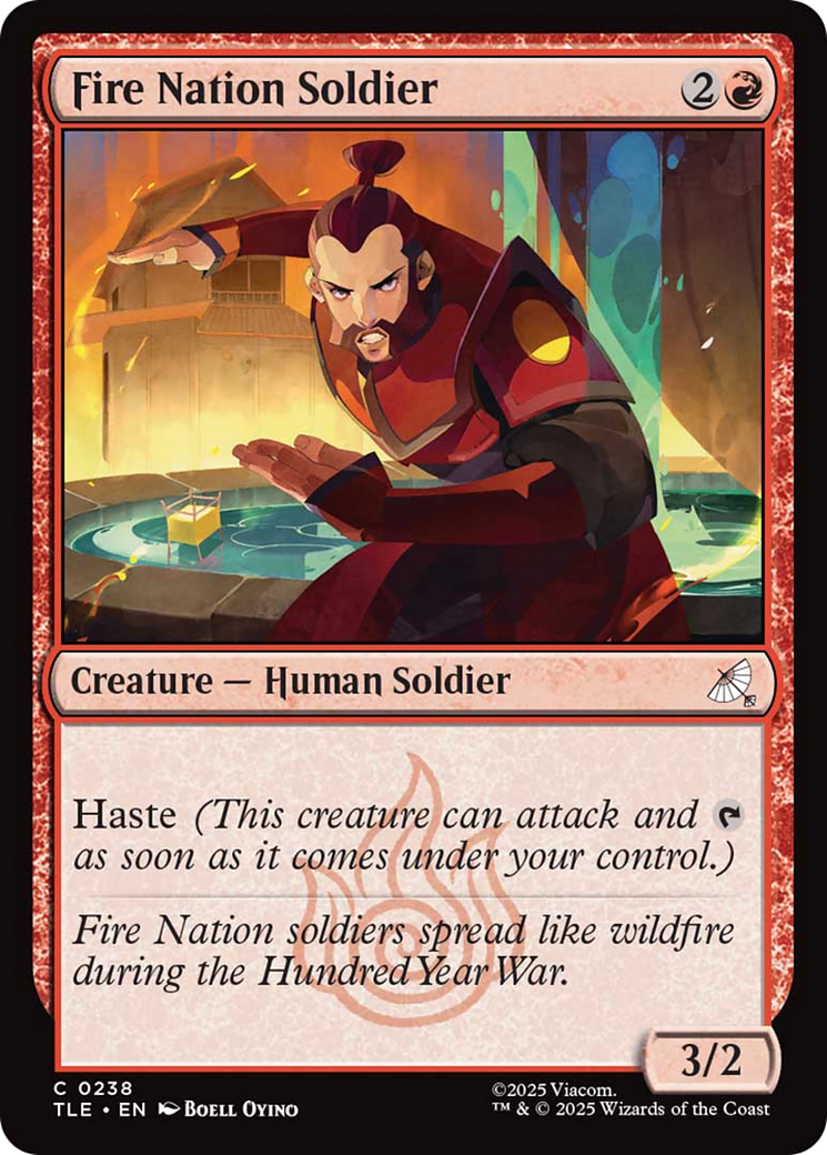 Fire Nation Soldier [Avatar: The Last Airbender: Eternal-Legal] | Good Games Adelaide SA