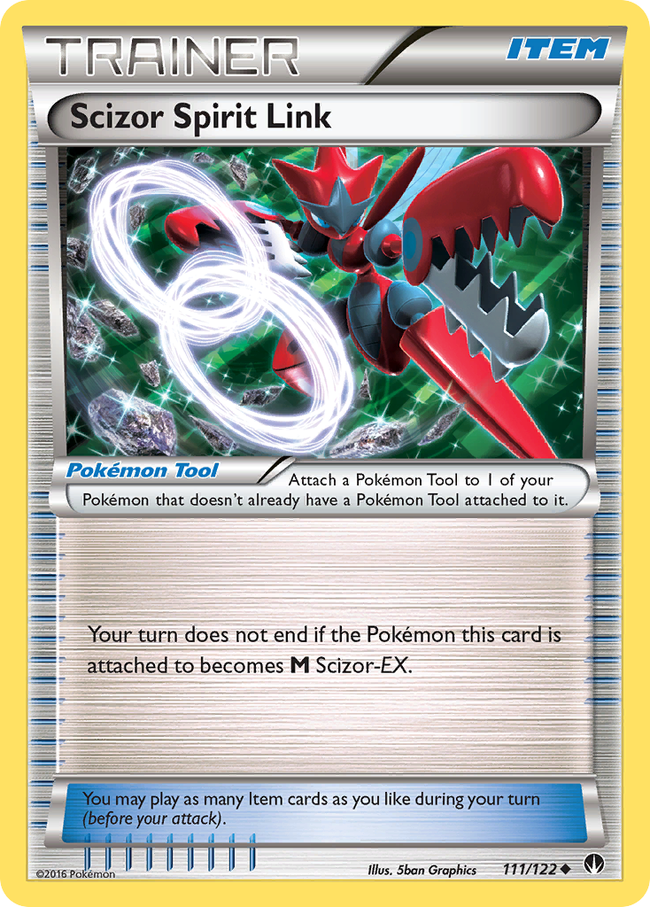 Scizor Spirit Link (111/122) [XY: BREAKpoint] | Good Games Adelaide SA