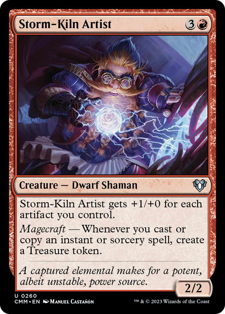 Storm-Kiln Artist [Commander Masters] | Good Games Adelaide SA