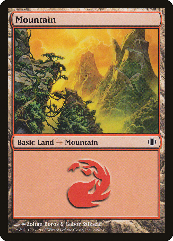 Mountain (245) [Shards of Alara] | Good Games Adelaide SA