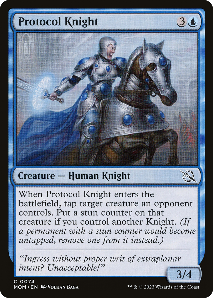 Protocol Knight [March of the Machine] | Good Games Adelaide SA